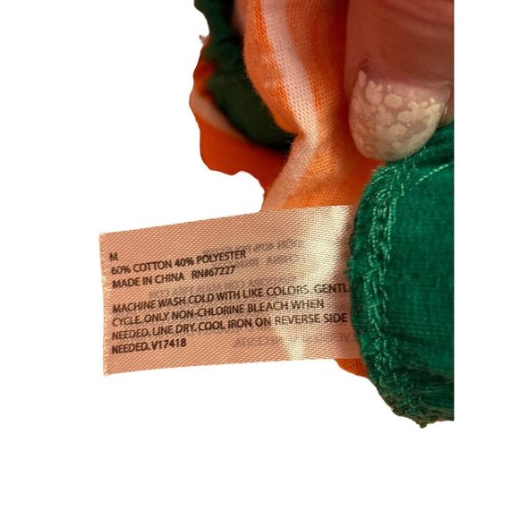 Adult Halloween Pumpkin Pajama Set M Poly Cotton No Brand - Picture 4 of 5